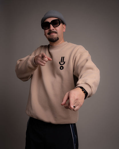 The Person - Crew Neck Sand