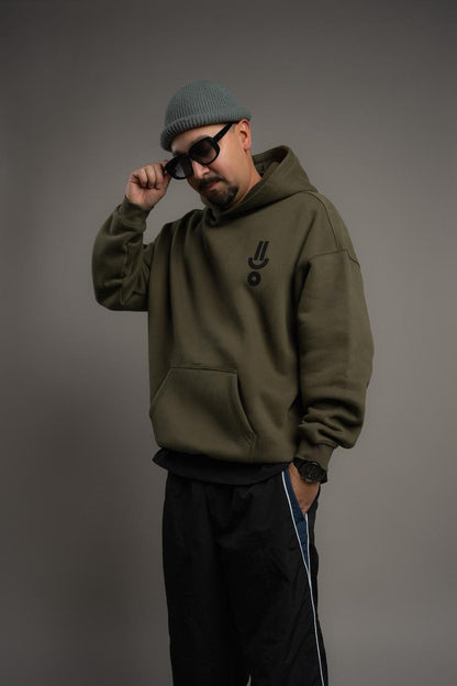 The Person-Olive Green & Black