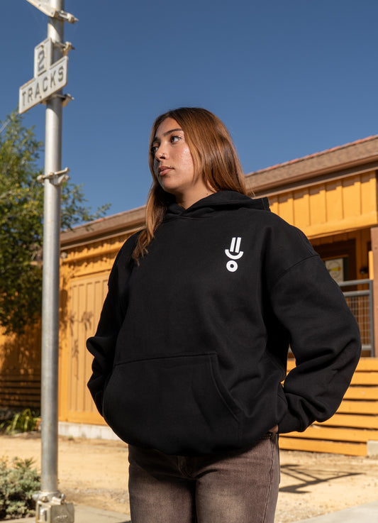 Model wearing a Large 