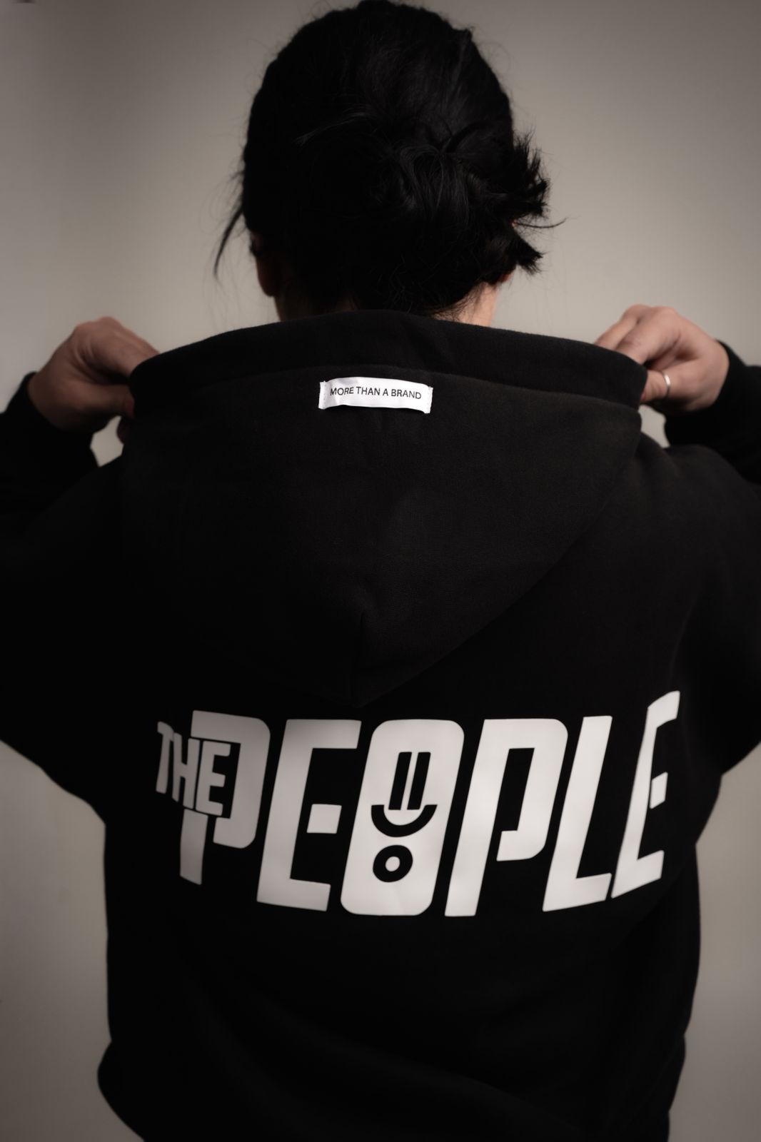The Person - Black & White  Hoodie