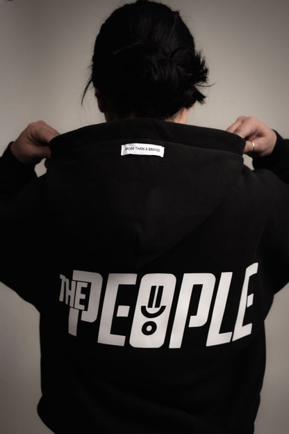 The Person - Black & White  Hoodie
