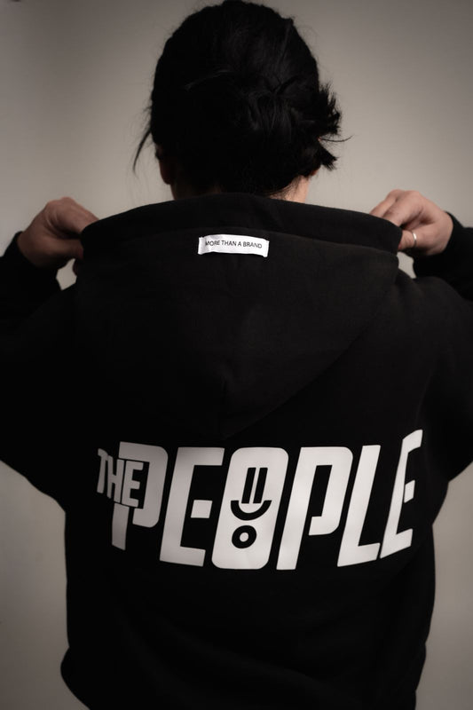 The Person - Black & White  Hoodie