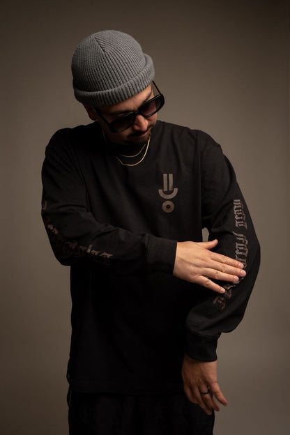 The Person - Long Sleeve Black